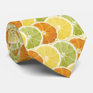 Citrus Slices Neck Tie
