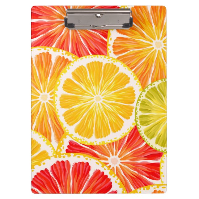 Citrus Slices Orange Fruit | Fruit Clipboard (Front)