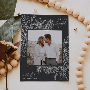 Citrus & Spice All is Bright Photo Holiday Card