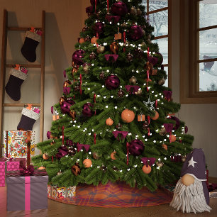 Citrus Spice Wonderland Brushed Polyester Tree Skirt