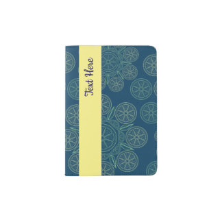Citrus Splash Illustration Passport Holder