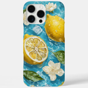 Citrus Splash Lemon iPhone 16 Pro Max Case