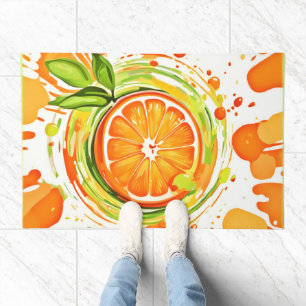 Citrus Splash of Joy Doormat