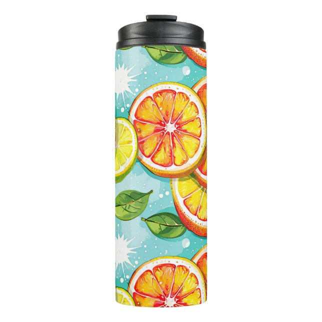 Citrus Splash Thermal Tumbler (Front)