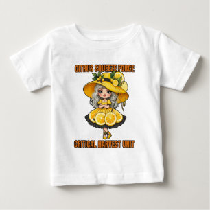 Citrus Squeeze Force Critical Harvest Unit Baby T-Shirt