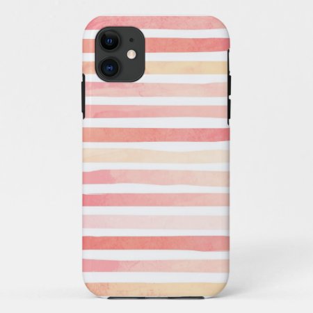 Citrus Striped Iphone Case