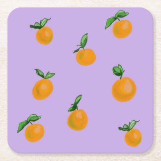 Citrus Studio I Square Paper Coaster