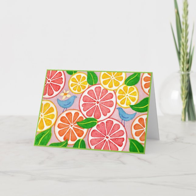 Citrus Surprise Card (Front)