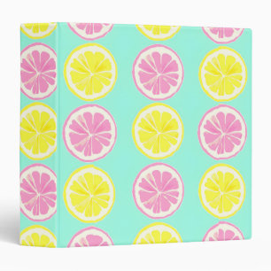 Citrus Symphony 3 Ring Binder