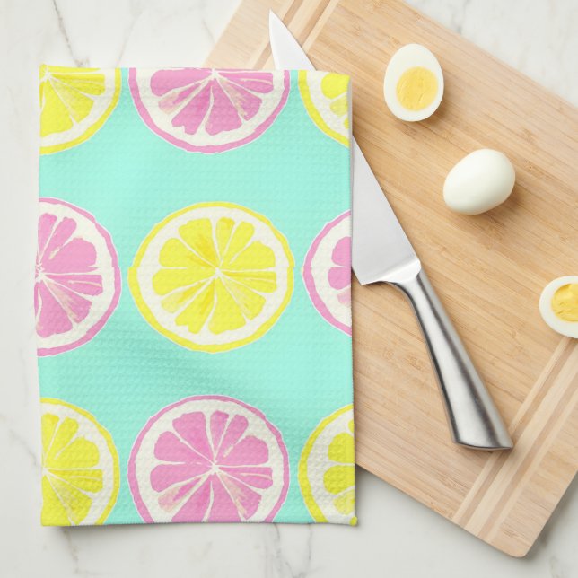 Citrus Symphony Kitchen Towel (Quarter Fold)