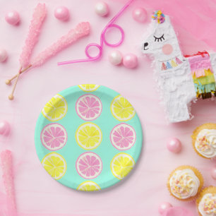 Citrus Symphony Paper Plates