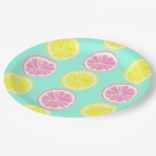Citrus Symphony Paper Plates