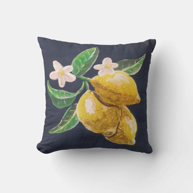 citrus throw pillow (Front)