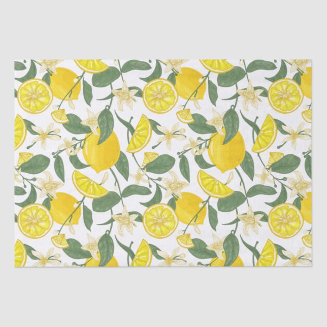 Citrus  tissue paper (Front)