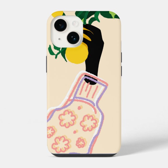 Citrus Touch Iphone Case (Back)