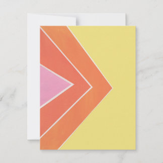 Citrus Triangles Note Card