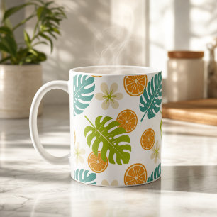 Citrus Tropical Coffee Mug