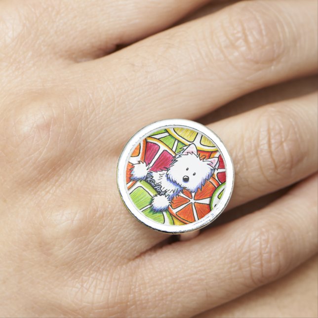Citrus Westie Ring (In Situ)