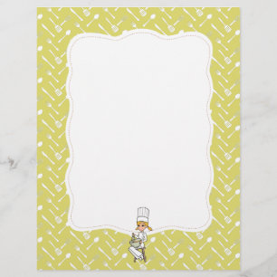 Citrust Cute Chef Art Kitchen Stationery