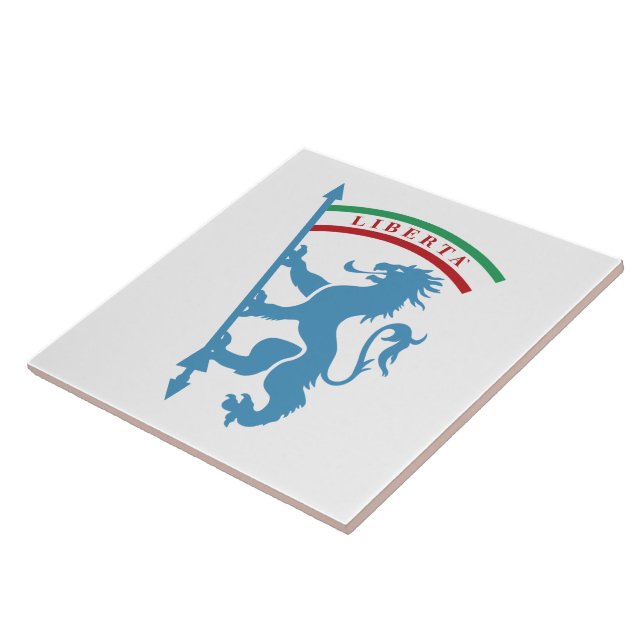 Città metropolitana di Bologna Ceramic Tile (Side)