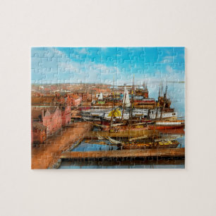 City - Alexandria VA - A view from Pioneer Mill Jigsaw Puzzle