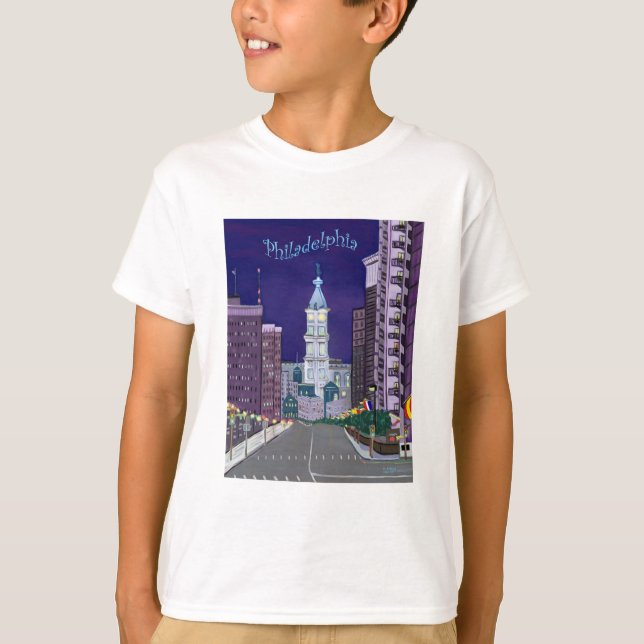 City Alight kids basic tee (Front)