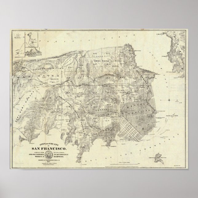 City and County of San Francisco Poster (Front)