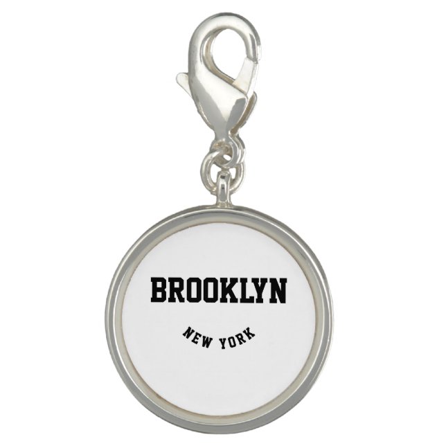 City and State Custom Location Charm (Front)