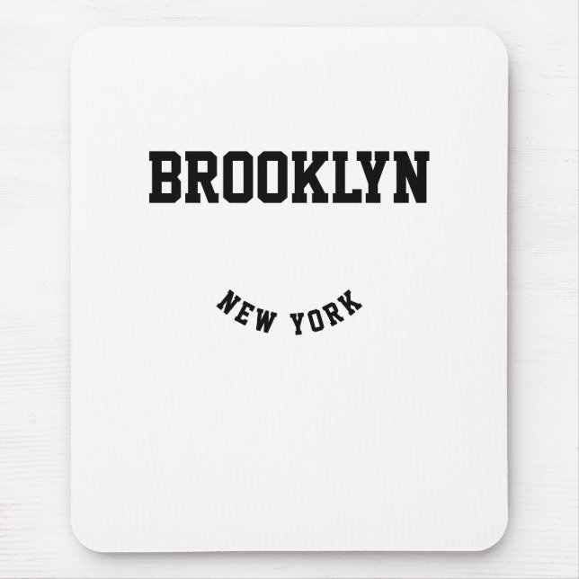 City and State Custom Location Mouse Pad (Front)