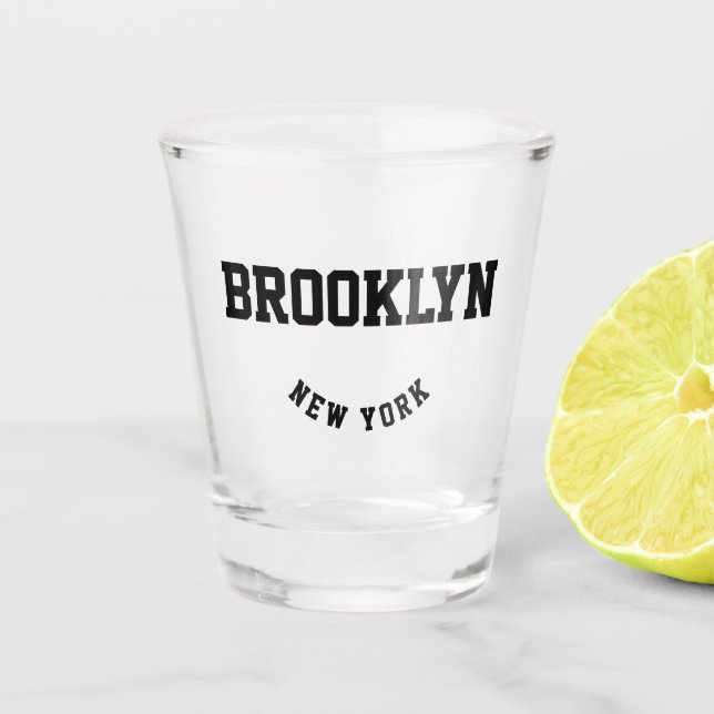City and State Custom Location  Shot Glass (Front)