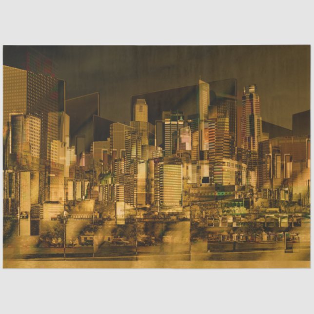 City Architecture 1Decoupage Tissue Paper (Front)