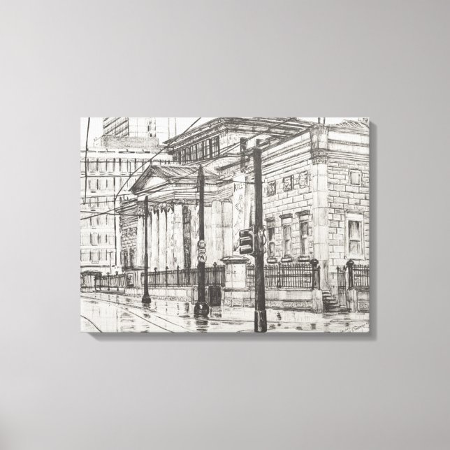 City Art Gallery Manchester. 2007 Canvas Print (Front)