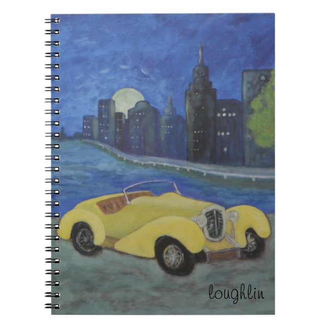 City at Night Notebook (Front)