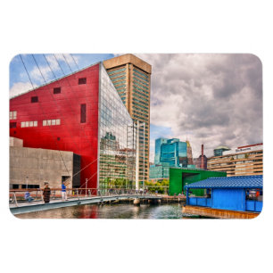 City - Baltimore MD - Harbor Place - Future City Magnet