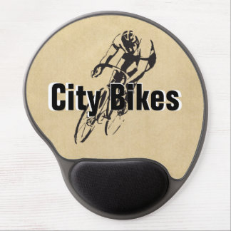 City Bikes Repair Shop Gel Mouse Pad