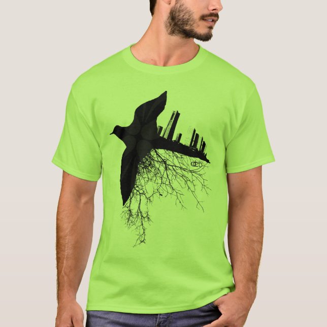 city bird T-Shirt (Front)