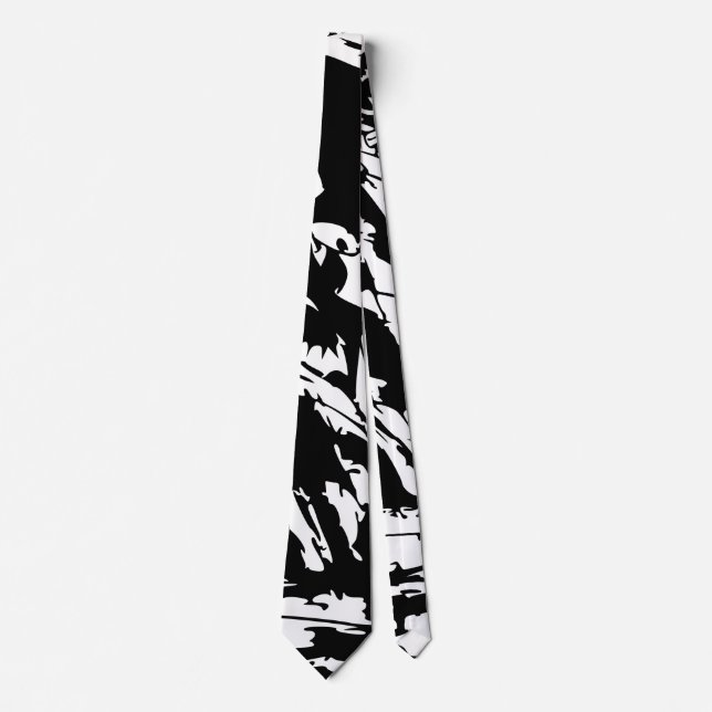 CITY BLACKOUT NECK TIE (Front)