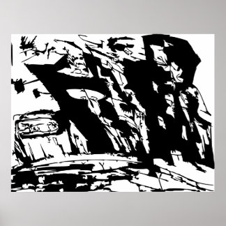 CITY BLACKOUT POSTER