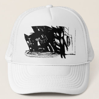 CITY BLACKOUT SVG TRUCKER HAT
