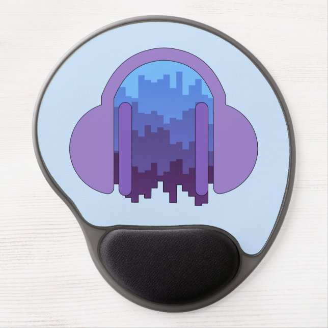 City blast: tribute to music gel mouse pad (Front)