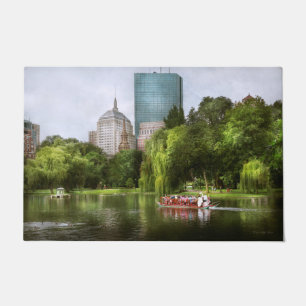 City - Boston Ma - Boston public garden Doormat