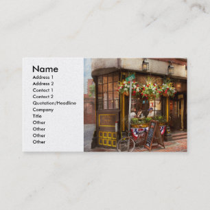 City - Boston MA - The Green Dragon Tavern Business Card