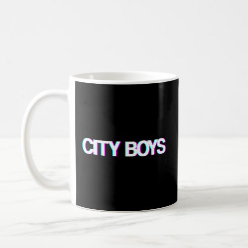City Boys Glitchy Trippy  Tb4l Sweat  Coffee Mug