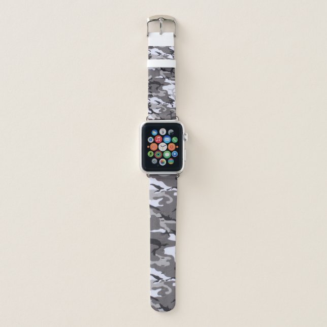City Camo Fashion Apple Watch Band (Front)