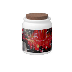 city candy jar