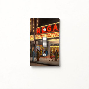 City - Chicago IL - Nightlife at the Regal Theater Light Switch Cover