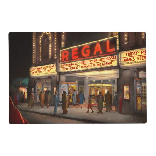 City _ Chicago IL _ Nightlife at the Regal Theater Placemat