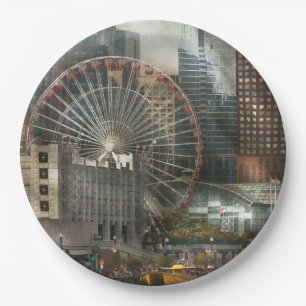 City - Chicago, IL - Pier Pressure Paper Plates