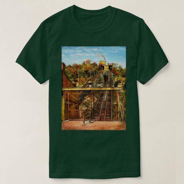 City Cincinnati OH Price Hill Incline 1906 T-Shirt (Design Front)