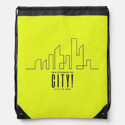 City Citizen Draw String Bag